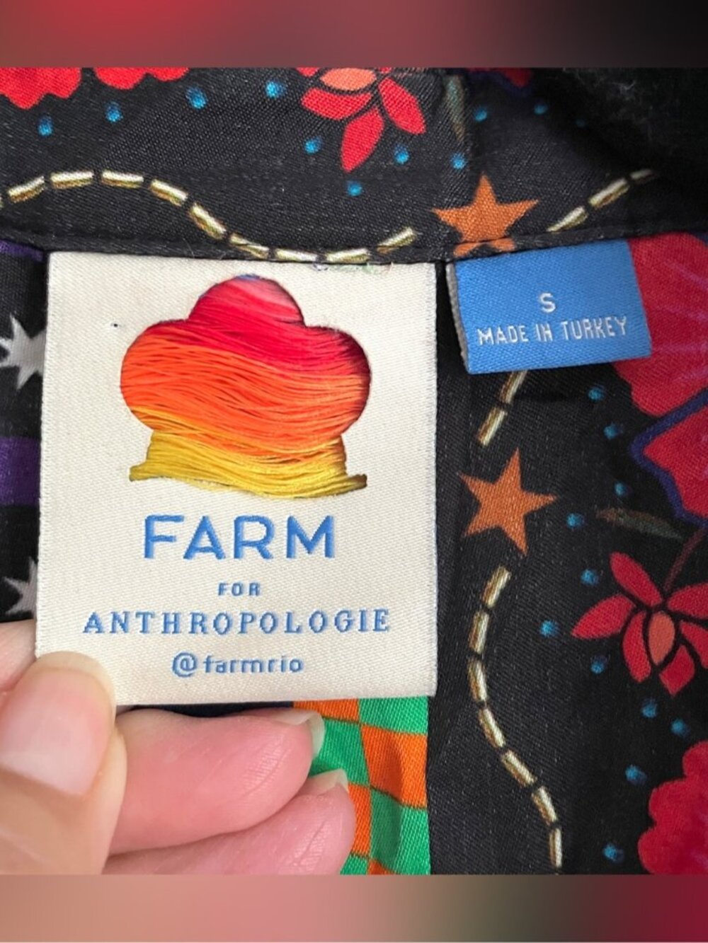 Farm Rio for Anthropologie Ciela Midi Shirtdress - Small, runs BIG! - Picture 9 of 14